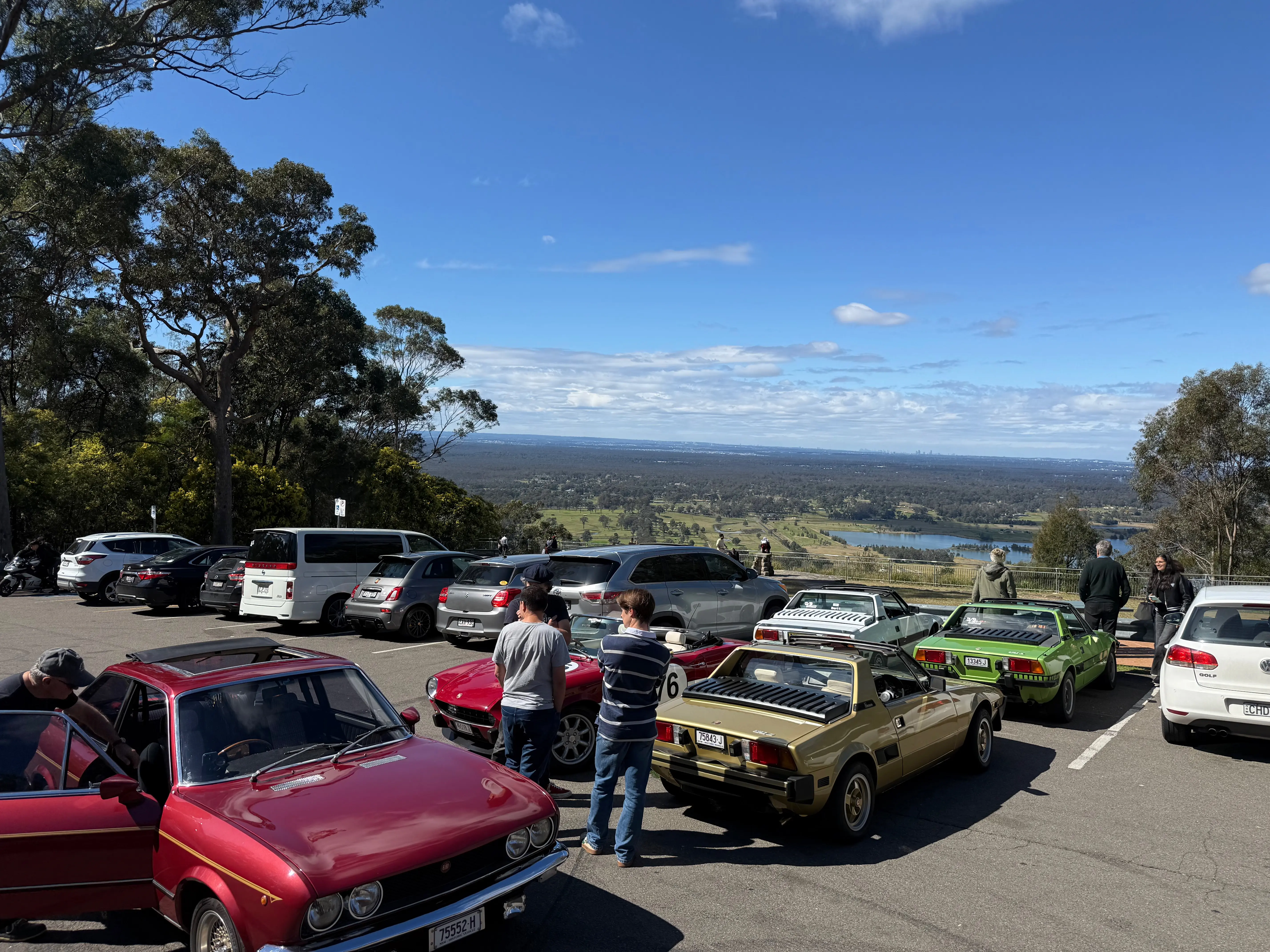 Fiat Club members social coffee meetup